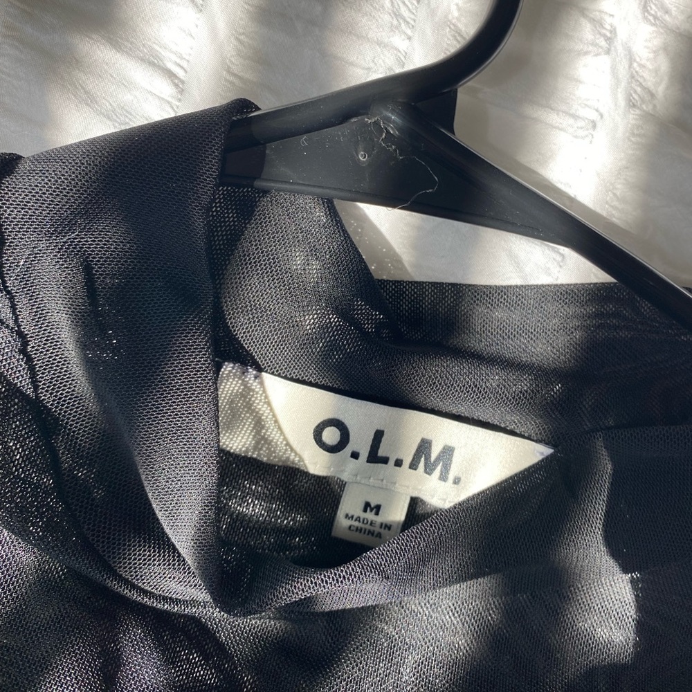 Sheer womens blouse